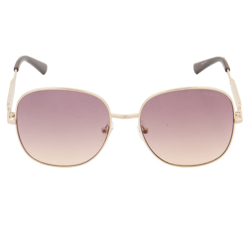 Guess Gf6190 32T Gold Gradient Bordeaux Sunglasses
